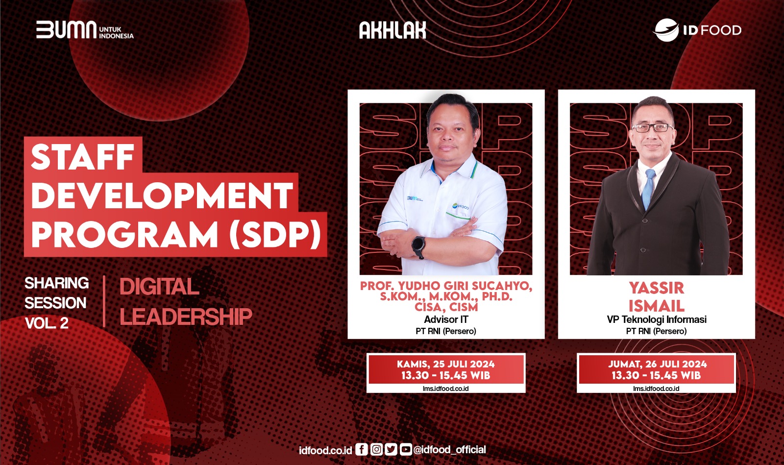 Staff Development Program (SDP) Vol. 2 Batch 2