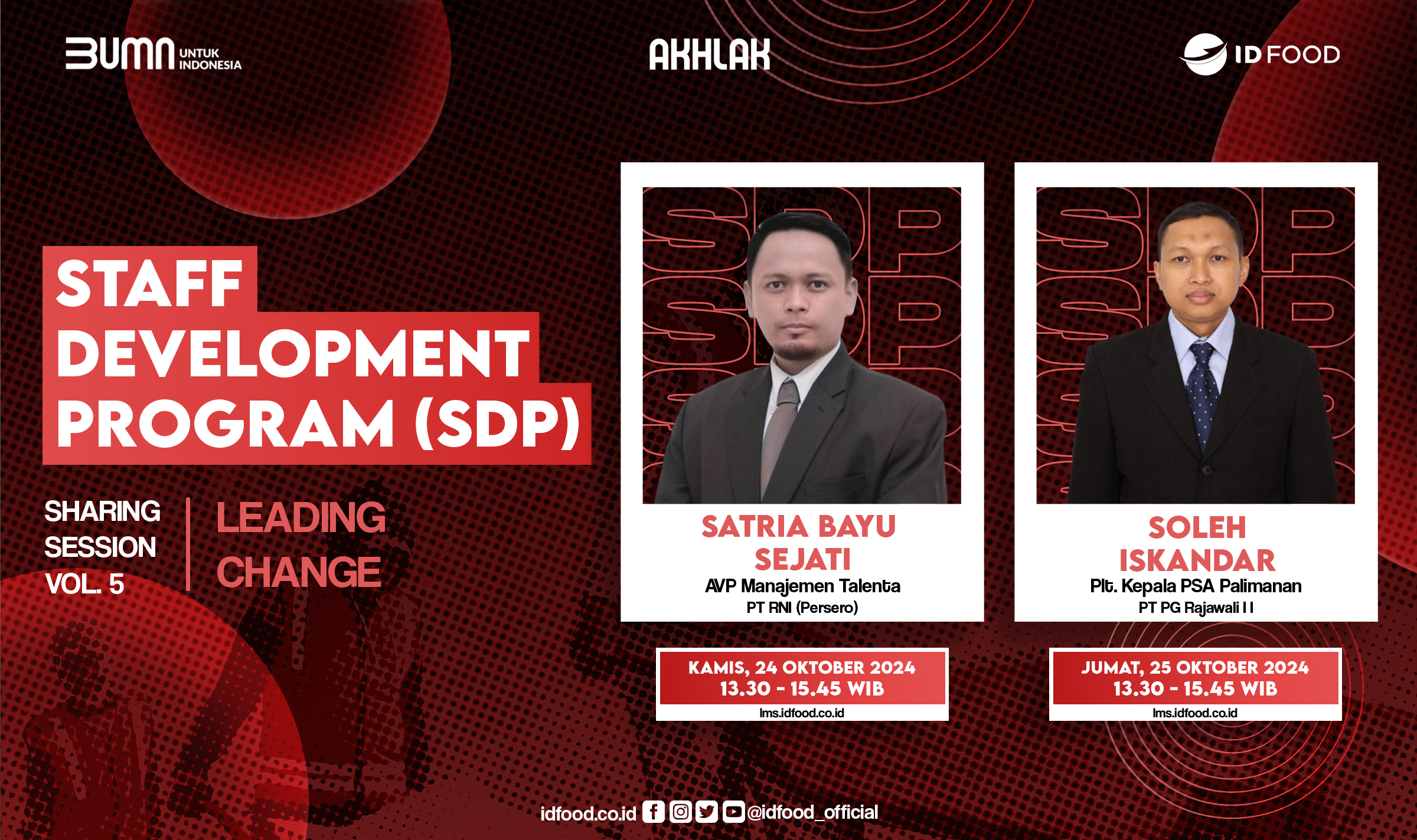 Staff Development Program (SDP) Vol. 5 Batch 2