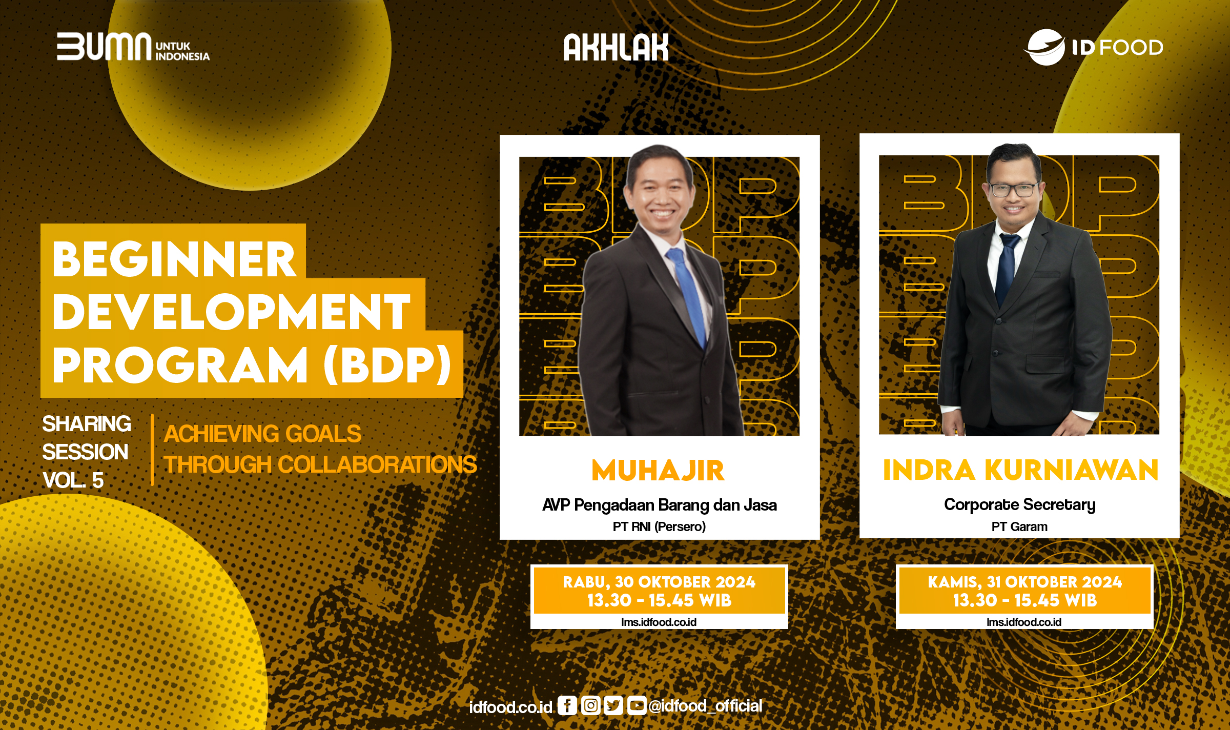 BDP Vol. 5 Batch 1 - Achieving Goals Through Collaborations