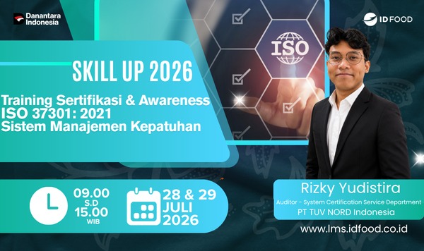 Skill Up 2026: Training Sertifikasi & Awareness ISO 37301:2021 Sistem Manajemen Kepatuhan